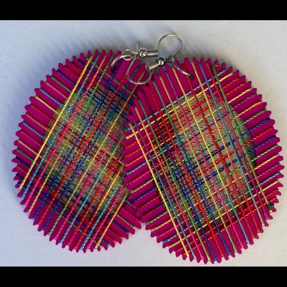 Handcrafted custom designed wooden earrings ✨ Limited Sales Buy 2 get 1 free - Picture 2 of 8